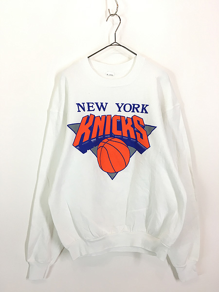 古着 90s USA製 NBA New York Knicks ニックス スウェット トレーナー XL 古着 - 古着 通販 ヴィンテージ　古着屋  Dracaena ドラセナ