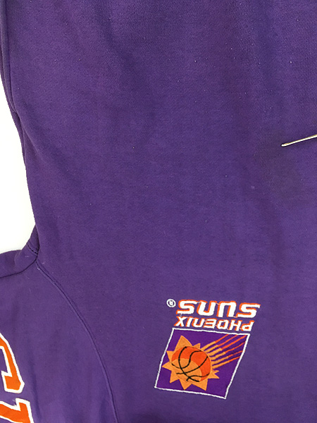 古着 90s NBA Phoenix Suns サンズ クレイジー パターン スウェット 