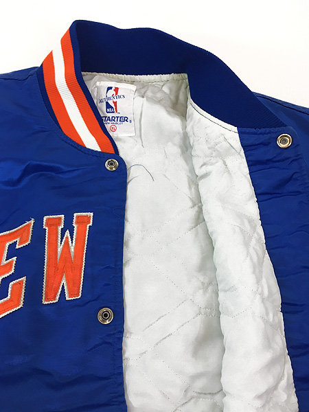 古着 80s USA製 Starter NBA New York Knicks ニックス 光沢