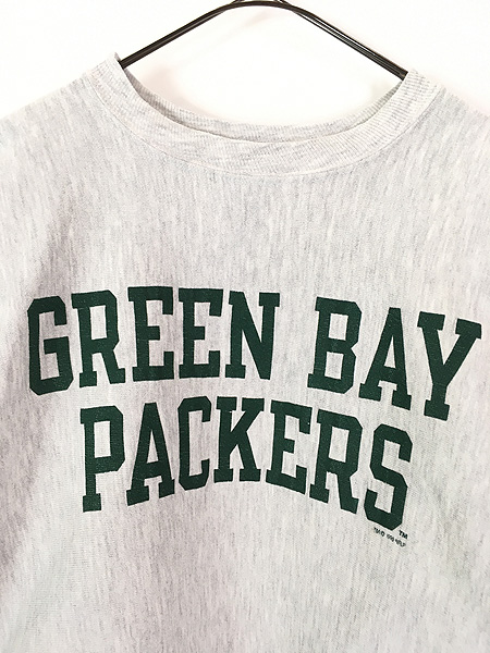 古着 90s Champion Reverse Weave 「GREEN BAY PACKERS」 2段 リバース