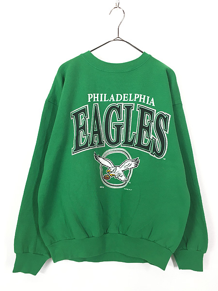 古着 90s USA製 NFL Philadelphia Eagles イーグルス スウェット