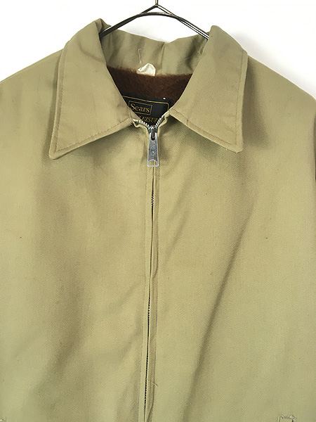 ．❖あろえ❖全品一覧60s 70s SEARS KORATRON ビンテージ 袋襟 ワークジャケット