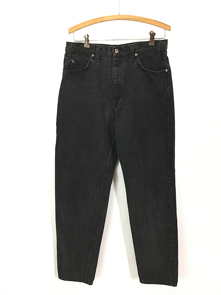 古着 90s Levi's 550-4159 希少!! 「505 パッチ」 イレギュラー ブラック デニム パンツ ジーンズ テーパード W33  L31 - 古着 通販 ヴィンテージ 古着屋 Dracaena ドラセナ