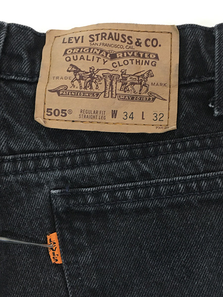 古着 90s Levi's 550-4159 希少!! 「505 パッチ」 イレギュラー