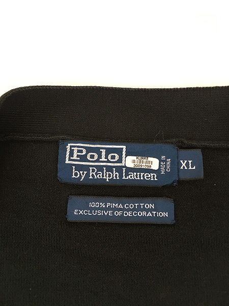 古着 Polo Ralph Lauren ワンポイント 上質 ピマコットン ライト 