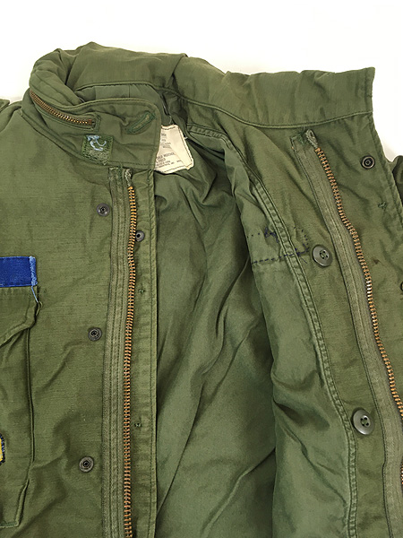 古着 70s 米軍 USAF M-65 ミリタリー フィールド ジャケット M-S