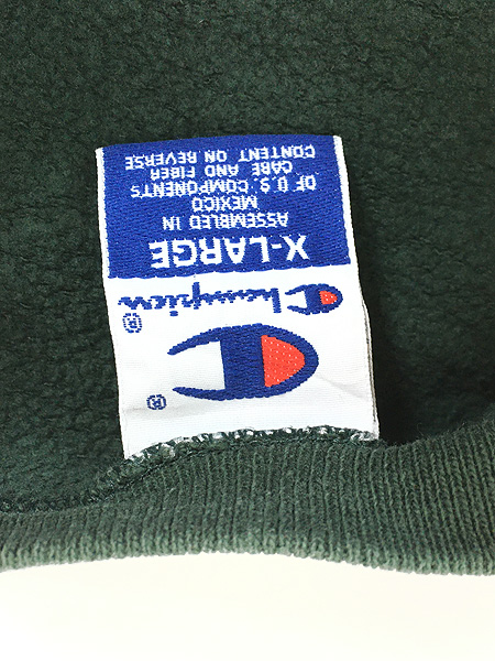 古着 90s Champion 「WEST POINT」 ミリタリー 前V スウェット