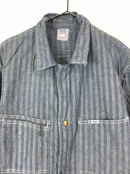 古着 60s USA製 Lee Union-Alls ヘリンボーン デニム ワーク