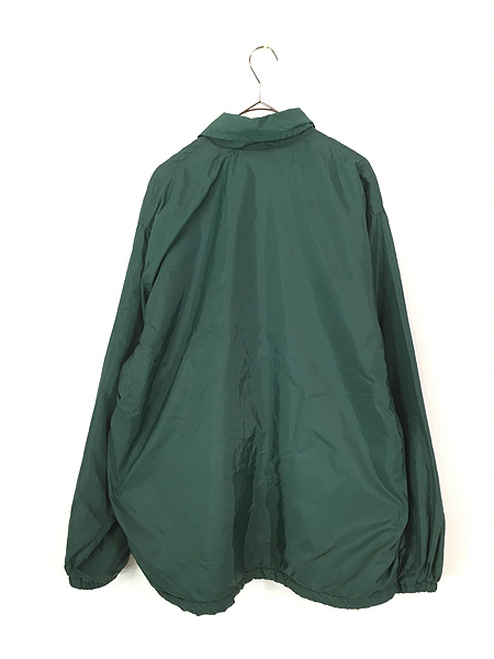 80s L.L.Bean Nylon Coach Jacket チンスト 緑sevenbyseven