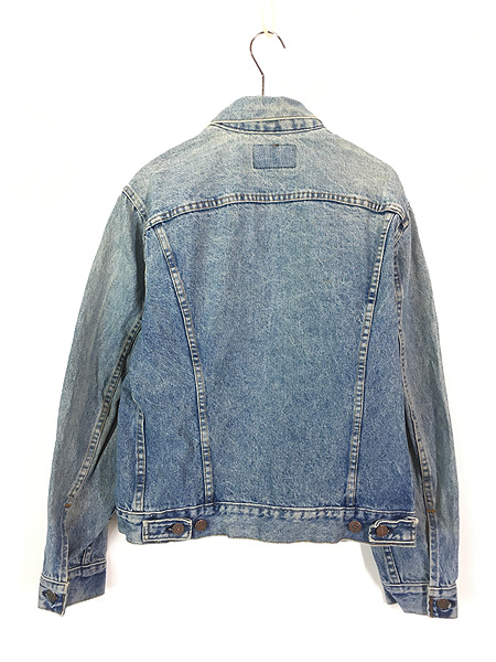 古着 80s USA製 Levi's 70505-0217 4th ブルー デニム ジャケット G ...