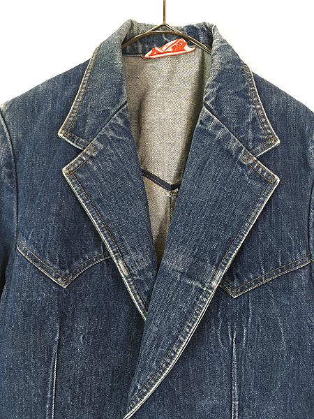 70s Levi's ウエスタンヨーク 濃紺  デニム テーラード ジャケットよろしくお願いいたします