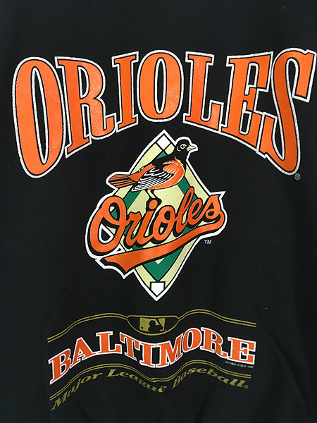 古着 90s USA製 MLB Baltimore Orioles オリオールズ スウェット