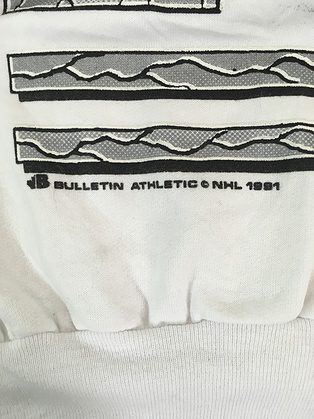 古着 90s Canada製 NHL Los Angeles Kings キングス 4面