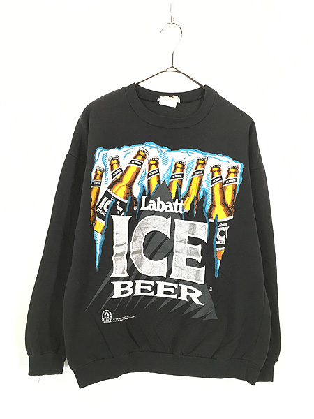 90s JR SPORTSWEAR カナダ製 スウェット お酒 飲酒 - スウェット