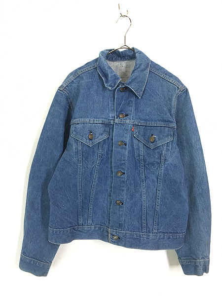 古着 80s Levi's 70505 4th ブルー デニム トラッカー ジャケット Gジャン 44位 美品!! - 古着 通販 ヴィンテージ　 古着屋 Dracaena ドラセナ