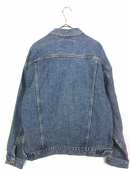 古着 90-00s Levi's デカタグ ビッグシルエット デニム トラッカー