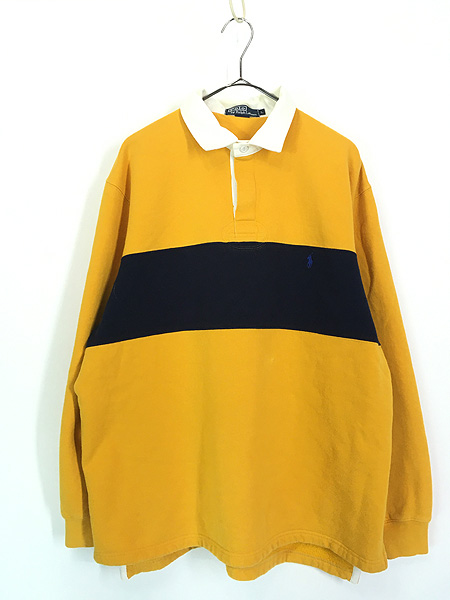 古着 90s Ralph Lauren 「BIG SHIRT」 スキー 総柄 フランネル シャツ