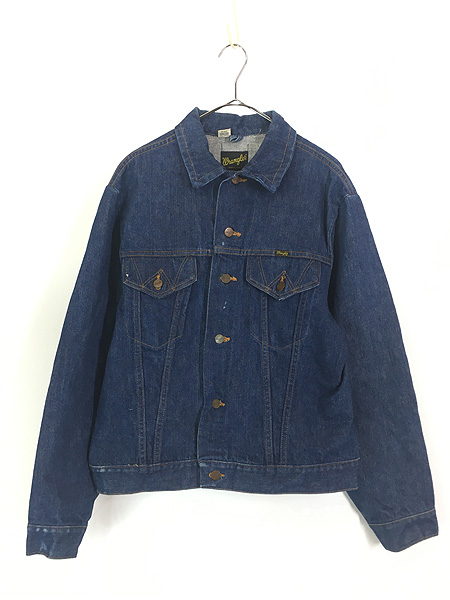 古着 80s USA製 Levi's 71506-0216 4th ポケット付 濃紺 デニム 