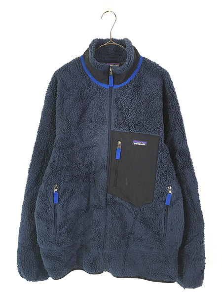 古着 88s USA製 Patagonia 裏地 フリース シェルド ジャケット レアカラー オリーブ XL 古着 - 古着 通販 ヴィンテージ 古着屋  Dracaena ドラセナ