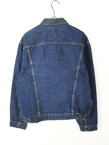 古着 90s USA製 Levi's 70506-0216 ハンド ポケット付 濃紺 デニム トラッカー ジャケット Gジャン 42 - 古着 通販  ヴィンテージ 古着屋 Dracaena ドラセナ