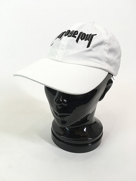 雑貨 古着 00s- Justin Bieber 「Purpose tour」 ツアー ライブ デザイン 6パネル キャップ 帽子 古着