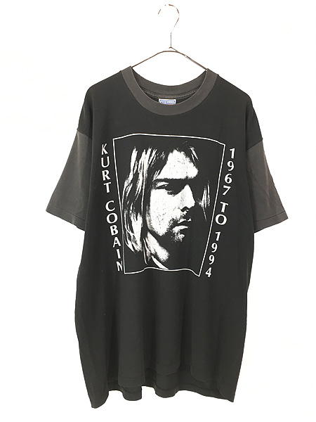 90'S NIRVANA ロンTシャツ ヴィンテージ Kurt Cobain