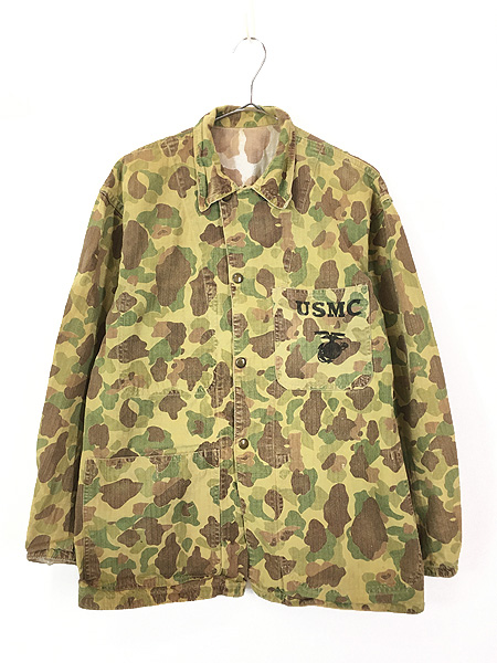 大人気！【VINTAGE】 1940\'s USMC フロックスキン ダックハンターカモ パンツ