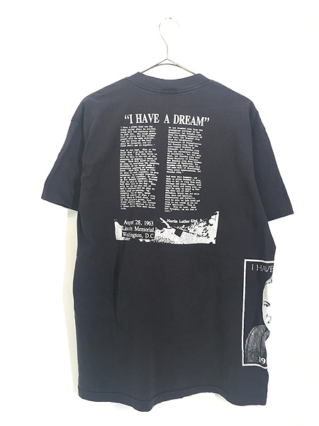 古着 90s USA製 Hard Rock Cafe 「I Have a Dream」 Martin Luther 