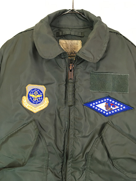 古着 70s 米軍 USAF CWU 45/P 83388A 初期 ミリタリー パデッド アラミド フライト ジャケット M 美品!! - 古着 通販  ヴィンテージ 古着屋 Dracaena ドラセナ