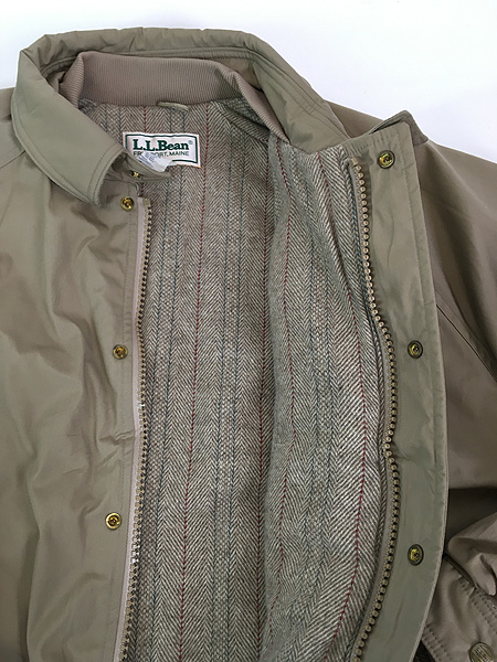 【レア】80's L.L.BEAN ウール ストームコート　USA製　チンスト付グレゴリウス7世の衣装部屋