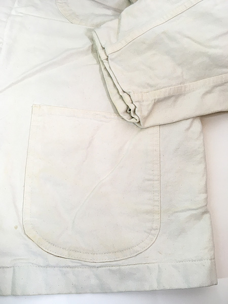 古着 90s-00s Dickies ネル ブランケット ライナー ホワイト