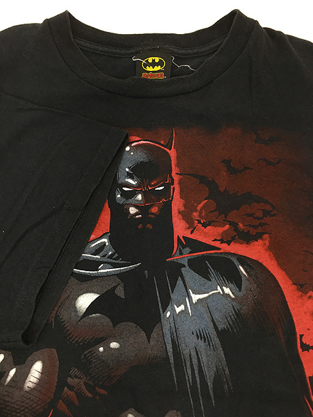 古着 00s DC Comic BATMAN バットマン アメコミ キャラクター Tシャツ L 古着 - 古着 通販 ヴィンテージ 古着屋  Dracaena ドラセナ