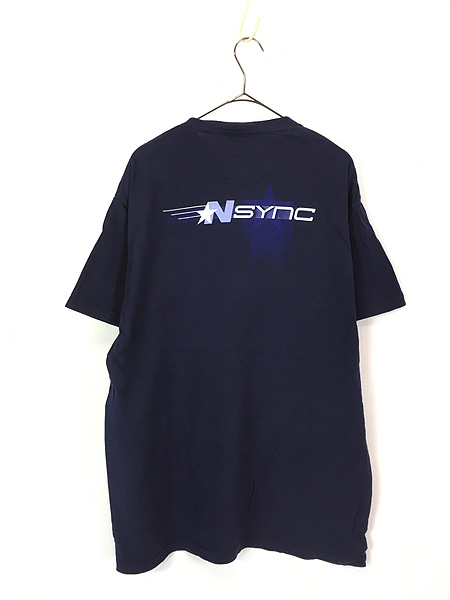 古着 00s NSYNC 「Justin」 Justin Timberlake フォト アイドル ポップ ミュージック Tシャツ L - 古着 通販  ヴィンテージ 古着屋 Dracaena ドラセナ