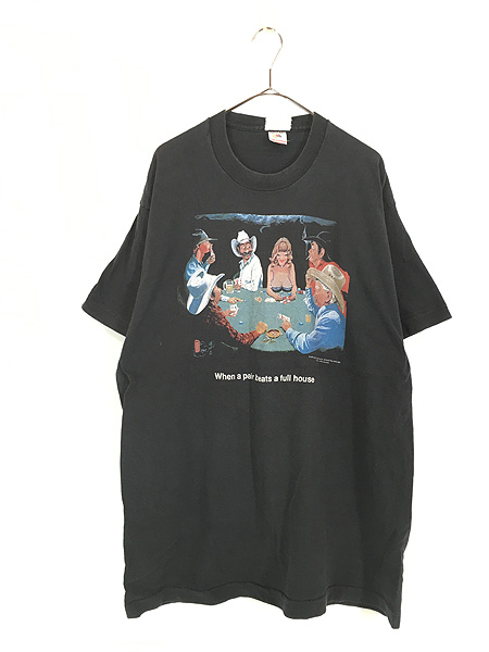 古着 90s USA製 Human-i-Tees 地球 アース アニマル Tシャツ XL 古着 