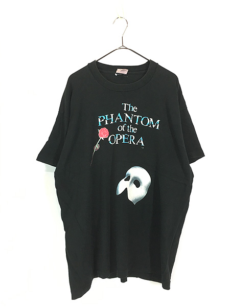 古着 80-90s Canada製 The Phantom of the Opera オペラ座の怪人 ムービー ミュージカル Tシャツ L - 古着  通販 ヴィンテージ 古着屋 Dracaena ドラセナ