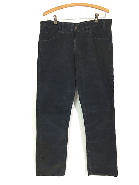 古着 70s Levi's 519-1529 ブランクタブ コーデュロイ パンツ コーズ