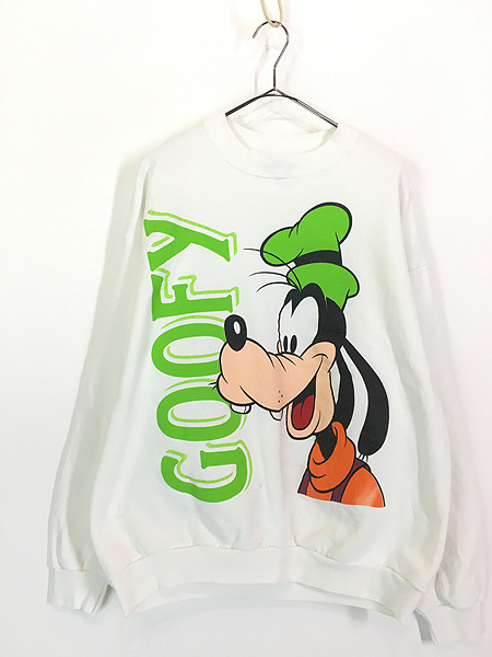 古着 90s USA製 Disney Goofy グーフィー スウェット トレーナー XL 古着 - 古着 通販 ヴィンテージ　古着屋  Dracaena ドラセナ