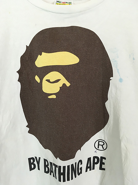 古着 90s A BATHING APE 初期 エイプ 大猿 100% コットン Tシャツ S - 古着 通販 ヴィンテージ 古着屋 Dracaena  ドラセナ