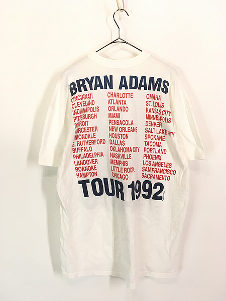 古着 90s USA製 Bryan Adams 「Waking Up the World Tour」 ツアー 