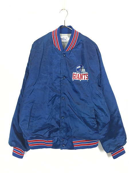 古着 90s USA製 STARTER SYRACUSE 光沢 サテン カレッジ スタジャン 