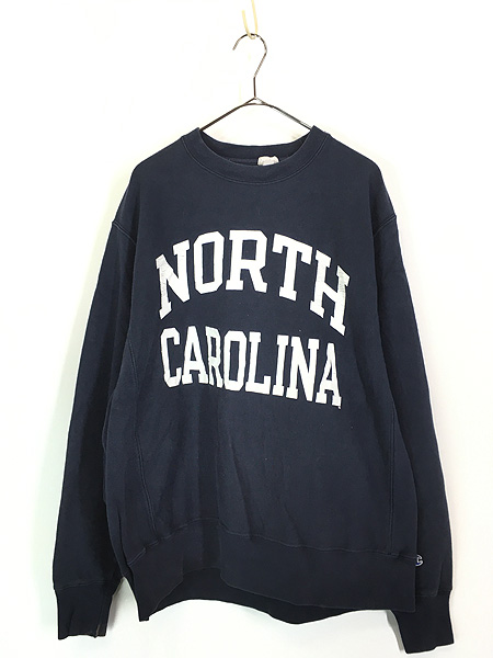 古着 Champion Reverse Weave 「NORTH CAROLINA」 2段 カレッジ ...