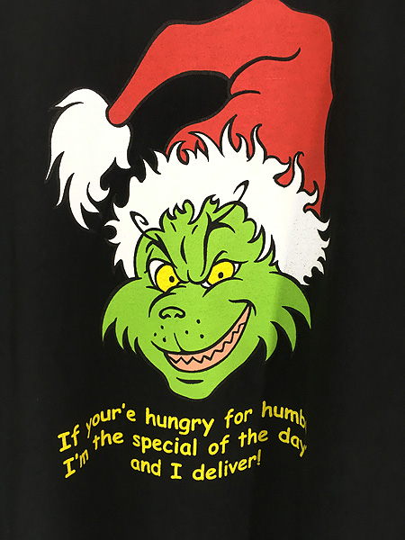 古着 00s USA製 Dr Seuss 「GRINCH」 グリンチ 絵本 オールド ムービー Tシャツ XL 古着 - 古着 通販 ヴィンテージ　 古着屋 Dracaena ドラセナ