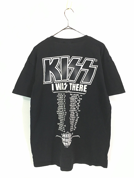 古着 00s KISS 「I Was There」 Alive 35 ツアー メタル ロック バンド Tシャツ XL位 - 古着 通販 ヴィンテージ  古着屋 Dracaena ドラセナ