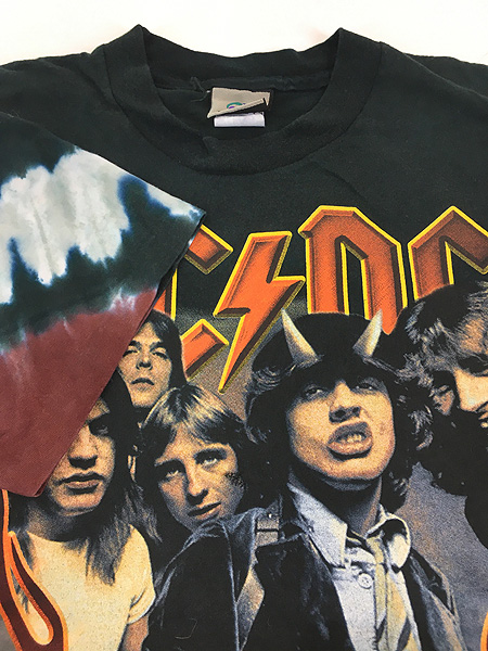 00s AC/DC HIGHWAY TO HELL Tシャツ size S 00年代 ハードロック へヴィメタル ブルースロック バンドT ロックＴ