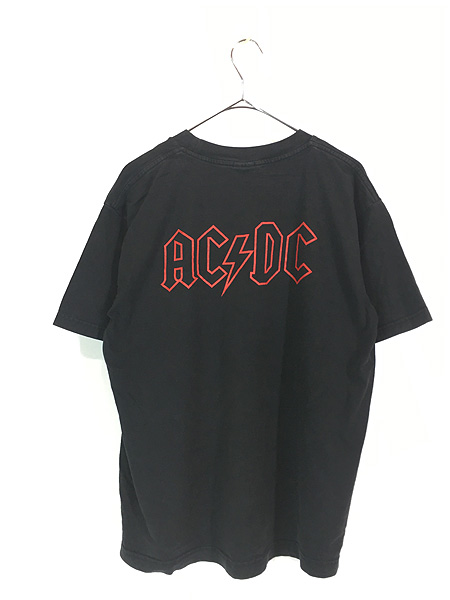 古着 00s AC/DC 「Rock and Roll Ain't Noise Pollution」 ヘヴィ メタル ロック バンド Tシャツ XL位  - 古着 通販 ヴィンテージ 古着屋 Dracaena ドラセナ