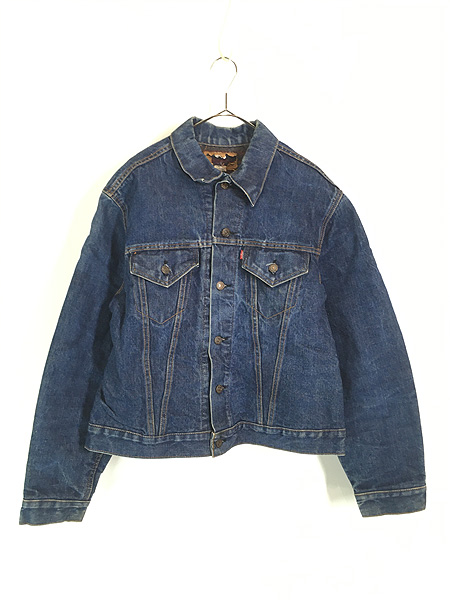 古着 90s Levi's 70598-4891 デカパッチ ワイドシルエット デニム ジャケット Gジャン M【10off】 - 古着 通販 ヴィンテージ  古着屋 Dracaena ドラセナ