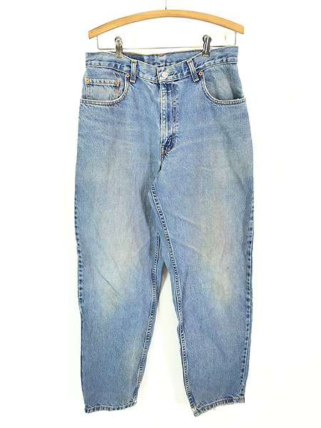 古着 00s Levi's 560-4891 ブルー デニム バギー パンツ ジーンズ 強テーパード W33 L31 - 古着 通販 ヴィンテージ　 古着屋 Dracaena ドラセナ