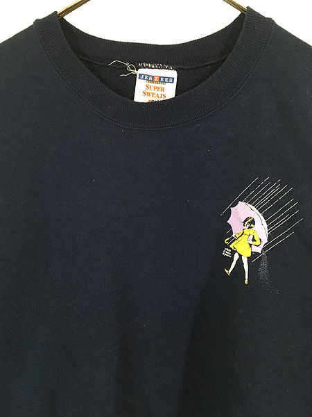 古着 90s MORTON SALT 「SALT GIRL」 NIRVANA JAWBREAKER 企業 バンド スウェット トレーナー XL -  古着 通販 ヴィンテージ 古着屋 Dracaena ドラセナ