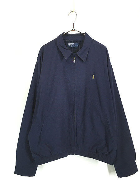 古着 90s USA製 Polo Ralph Lauren バッファロー チェック フリース スウィング トップ ジャケット L 古着 - 古着 通販  ヴィンテージ 古着屋 Dracaena ドラセナ