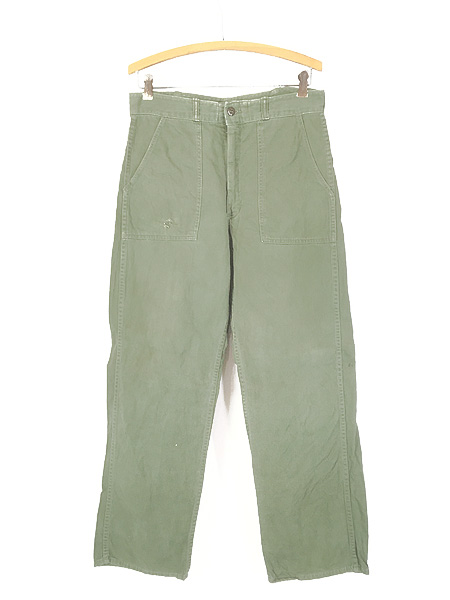 古着 50s フランス軍 M-52 ヘビー フランネル ウール トラウザーズ